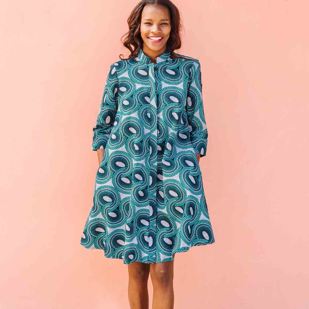 Zuri Kenya Infinite Jest Dress XL